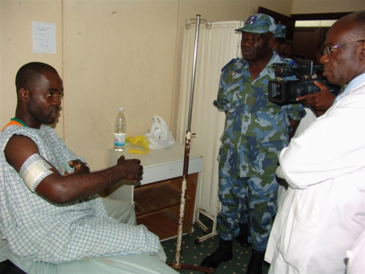 Attaque à Guezon - Deux gendarmes tués : 3 civils grièvement blessés, Des armes de guerre emportées